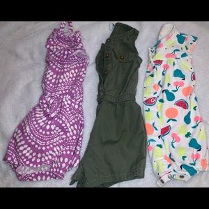 3 Outfits, 12 Month Summer, Bundle